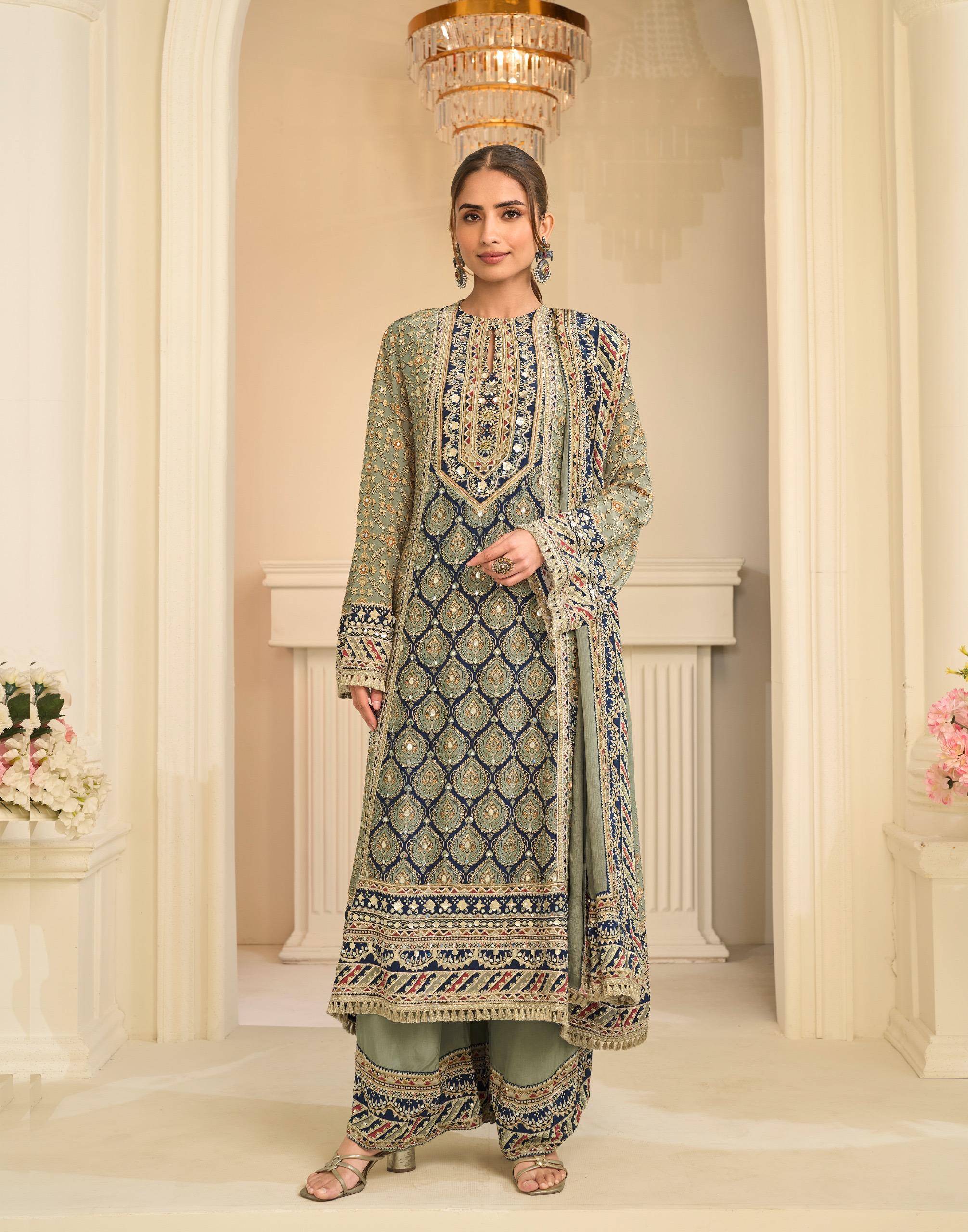 EHSAAS BY SAYURI DESIGNER 20001 To 20003 Series Beautiful Festive Suits Colorful Stylish Fancy Ethnic Wear Silk Dresses At Wholesale Price